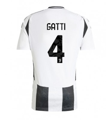 Juventus Federico Gatti #4 Replika Hjemmebanetrøje 2024-25 Kortærmet